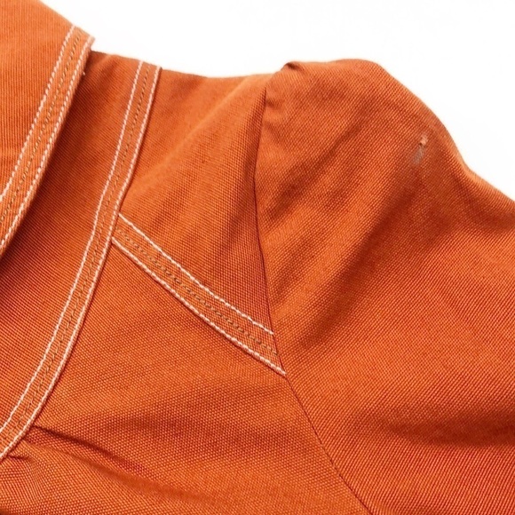 Beiza orange zip up jacket - Picture 2 of 6